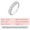 Cluster Rings JIALY Sparkling European Sugar Cube CZ S925 Sterling Silver Finger Ring For Women Birthday Wedding Jewelry