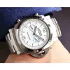 Ruch Luksusowy zegarek mechaniczny Szwajcarskie automatyczne szafirowe lustro Rozmiar 47 mm 13 mm importowane paski na pasek krowi