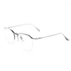 Sunglasses Frames European Classical Oval Round Frame Brand Designer Vintage Glasses Men Personality Eyeglasses Women Prescription Eyewear