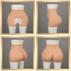 Breast Pad Silicone Hip Pants Fake Silicone Hips Bombom Butt Enhancer Padded Panties Big Bottom Lift Up Buttocks Enlargement Underpants 240330