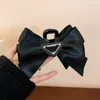 Brand Letter Bow Hair Clips Triangle Designer Jewelry Barrettes Fashion Hair Clip Jewelry Headdress Princess Hair Accessories Gifts
