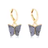 Ear Cuff 10 couleurs papillon oreille manchette boucles d'oreilles bijoux mode acétate édition femmes boucle d'oreille pendentif accessoires livraison directe Dhj36