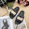 2024 SLIPPERS SLIPPERS FASHION SEMPROIDER CANVAS SLIDES SLIS SLIS