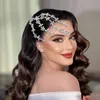 Klipy do włosów Barrettes Topqueen Rhinestone Hairpiepiepce Małosek Ślubna Moda ręcznie robiona kryształowy grzebień na imprezę