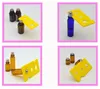 Storage Bottles 20pcs/lot Plastic Square Card Essential Oil Remove Key Roller Ball Bottle Opener