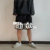 Designer Mens Rhude Short Mens Shorts Shorts Women Swim Cashew Flower Knit Drawstring Capris Couples Joggers Sportkläder Löst RU Casual Beach Sweatpants