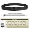 Belts Mens automatic tactical pistol strap metal buckle nylon IPSC military strap casual strap mens hunting accessories Q240401