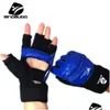 屋外フィットネス機器製品高品質のテコンドーWT PUハンドグローブプロテクターガードADT KID KID KAID BOXING PALM GEAR SUIT BLUE/B OT9EO