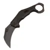 KS2064 Karambit Knife 8Cr13Mov Satin/Stone Wash Blade G10 Handle Folding Clawing Knives Outdoor Tactical Knives with Retail Box