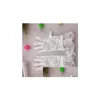 Party Decoration Gloves Fashion Lace Y Women Lady Sheer Five Fingers Spf50 Drive Non Slip 5Colors Christmas Drop Delivery Home Garden Dhy7A