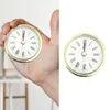 Wall Clocks 80mm/65mm Plastic Clock Head Insert Home Silent Accurate Quartz Movement Replacement Classic DIY Decor Automatic Round Shape