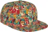 Boll Caps Baseball Cap Hip Hop för vuxna män Kvinnor Sun Snapback Hat Flat Bill Brim