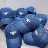 Baseball Mulheres bordadas de designer de verão bordadas Ball Cap Protection Casual Sun Classic Classic Hat Classic 11 cores