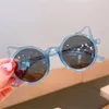 Güneş gözlüğü 2024 Sevimli Kedi Kulakları Erkek Kız Kızlar Açık Hava Spor UV400 Güneş Gözlükleri Çocuklar Güzel Seyahat Anti-üver Gözlük