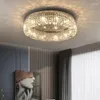 Plafonniers lustres en cristal modernes salon table à manger chambre maison lustre LED suspension luminaire lampes modestes pour chambre