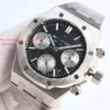 腕時計機械38mmオートマチッククロノグラフラックスデザイナースチール26715モントレAAAAメンズ7750時計ムーブメント348モントレド型