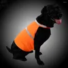 Colliers de chien étanchées manteau de sécurité réfléchissante Vêtements de sécurité pour animaux de compagnie Vêtements de sécurité travaillent des harnais réglables pour les chiens