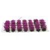 Decorative Flowers Flower Cluster Model Good Gifts Simulated Ornament Artificial Purple Fairy Miniature Resin Landscape Sand Table Ornaments