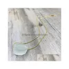 Hanger Kettingen Irregar Natuurlijke Kristal Minerale Steen Ketting Vrouwen Healing Reiki Chakra Energie Roze Amethist Choker Gift Drop Deli Dhnct