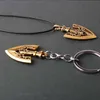 Colares Pingente Anime JOJOS BIZARRE ADVENTURE Colar Kujo Jotaro Arrow Metal Pingente Cadeia Gargantilha Colares Charme Presentes Jóias Collares 240330