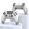 White PS4 Controller Bluetooth Wireless Game Controller för PlayStation 4