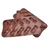 Baking Moulds Racing Mould Ice Tray Silicone Chocolate Mold Kitchen Accessories Candy Easy Demoulding 10 Even Safety