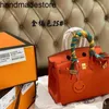 جلدية BK Handbag Designer حقائب اليد Luxurys Women One One Messenger 2024 Head Home Womens Platinum Bag T0VL
