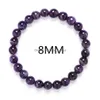 Bärade 8mm stenröd agat Green Dongling Lapis Lazi Imperial Amethyst Armband Mens and Womens Fashion Energy Drop Delivery OT91D