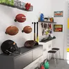 Hooks Soccer Ball Football Basketball Wall Storage Display Sports Holder Universal Rack Sovrum