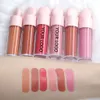 6 Colors Private Label Customized Natural Long Lasting Blush Nourishing Moisture Waterproof Matte Liquid Blush Makeup Cosmetics