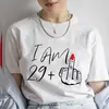 Środkowa koszula Modna TEE TEE FEMME Zakres Streetwear krótkie rękaw T dla kobiet odzież 240401