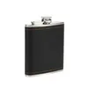 Hip Flasks 6 7 8 Oz Covered Stainless Steel Wine Bottle Embossed Fine Russian Flask