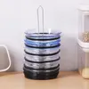 Hooks Multi-size Lid Organizer Vertical Cup Tumbler For Kitchen Cabinets Countertops Organizing