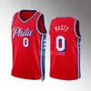 Trikots Basketball Tyrese Maxey Joel Embiid Herren 2023-24 City Authentisches Trikot