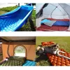 Portable inflatable mattress sleeping mat camping moisture-proof mat outdoor camping air cushion bed tent floor mat seat cushion thickened mattress 231017