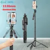 Cool Dier L16 1530mm Wireless Selfie Stick Stativ Stand Foldble Monopod med Bluetooth Shutter för GoPro Cameras smartphones 240322