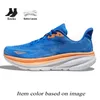 Modeontwerper Clifton 9 Bondi 8 Hardloopschoenen Dames Heren Cloud Wit Zwart Roze Vrije mensen Mesh Atletische hardlopers Sneakers Joggen Sporttrainers Grote maat 36-47