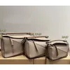 10A Mirror Quality Fashion Puzzle Crossbody Zipper Open Leather Makeup Body Linen Adjustable Shoulder Strap Holiday Designer Bag 24 29cm 251