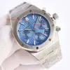 26715 Steel 7750 Chronograph Montre AAAA Movement Mechanical Mens Watches Designers Automatique Wristwatches Luxe 38Mm Watch 458 montredeluxe