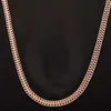 Pendanthalsband 10 Style 50 cm 60cm män Kvinnor Halsband 585 Rose Gold Color Chainjewelry 240330