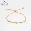 Chain Xuping Jewelry Charmsl Fashion Adjustable Necklace Womens Bracelet with Gold Stone Party Jewelry Gift X000449395 Q240401