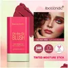 Blush Mti Utiliser Maquillage B Stick Solide Hydratant Ombre Lèvres Et Joues Ber Imperméable Pêche Crémeux Marque Ibcccndc Drop Livraison Santé B Dh1Dx