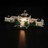 Blocks Vonado LED Lighting Set for 21054 The White House Collectible Model Toy Light Kit Not Included the Building Block 240401