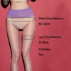 Seksowne skarpetki Super cienkie seksowne kobiety pończochy 3D Olej błyszczące bielizny elastyczne gorące ultracienne nylonowe rajstopy klubowe żeńskie błyszczące rajstopy y240401