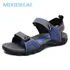 Fashion Man Beach Sandals 2024 Summer Gladiator Mens Outdoor Shoes Roman Men Casual Shoe Flip Flops Large Size slippers Flat 240322