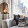 Floor Lamps Retro Industrial Style Living Room Corner Dining Lamp Bedroom Bedside Study Glass Creative Winter Melon Table