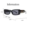 2023 Najlepsze designerskie luksusowe okulary przeciwsłoneczne dla kobiet i mężczyzn okulary Outdoor Outdoor Duże kwadratowe moda Moda Klasyczna dama okulary przeciwsłoneczne lustra jakość6131