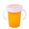 Baby Lernen, Tasse Antifall PP Umweltfreundliches Trinkgeschirr Auslaufsicher Antichoke Mit Griff Wasser Kinder Großhandel J405 240320 zu trinken