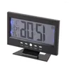 Table Clocks Intelligent Digital Clock Weather Station Display Alarm Calendar Function Temperature Humidity Wireless M Y1i5