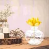 Vaser granatäpple glas vas spis blomma växter färska buketter staty för blommor liten dekor hydroponics container kontor